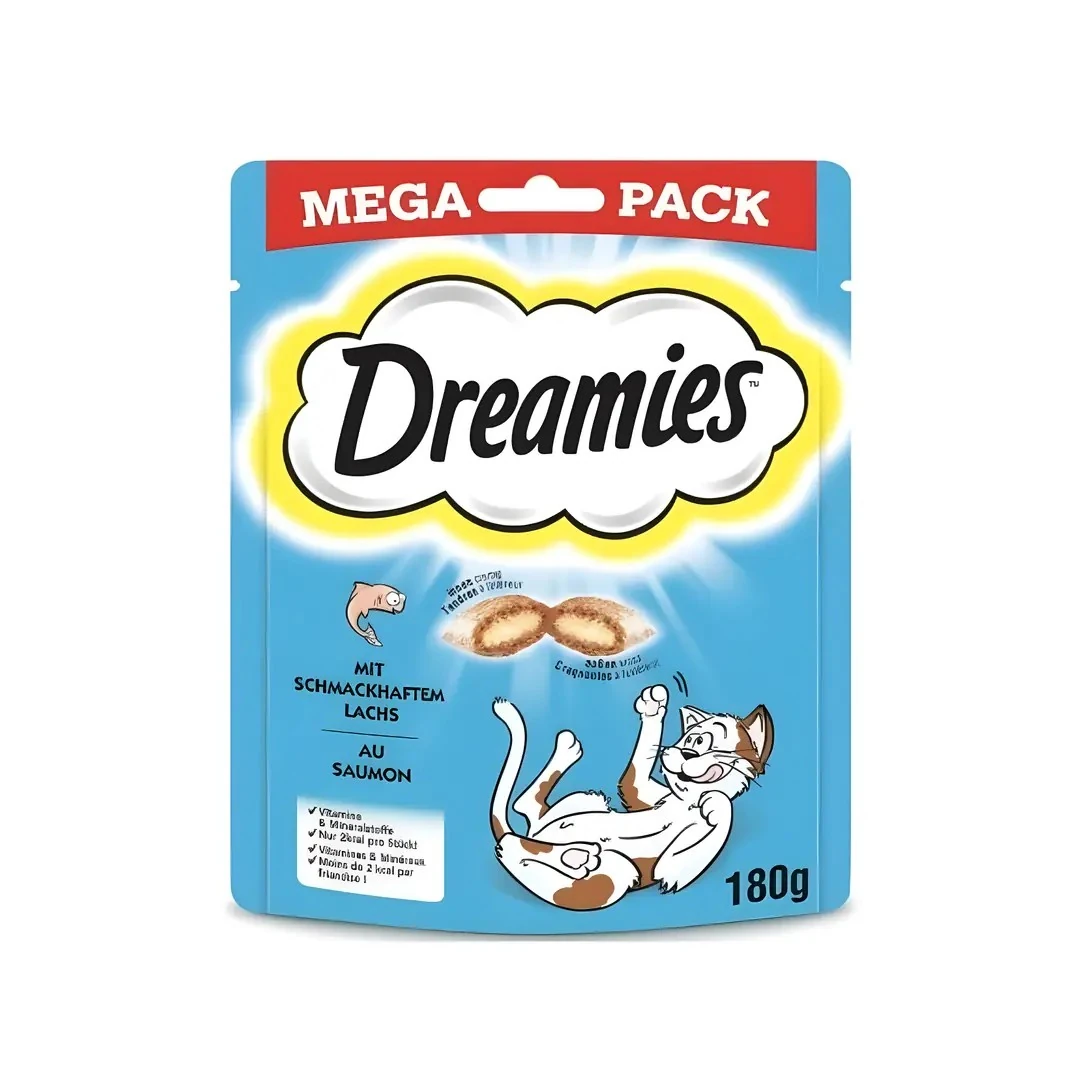 Dreamies Maxi Pack Somonlu Kedi Ödülü 180 GR