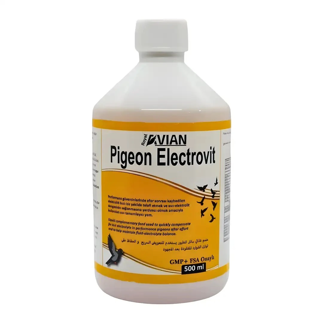 Royal Avian Pigeon Electrovit Kanatlılar İçin Elektrolit Desteği 500 ML
