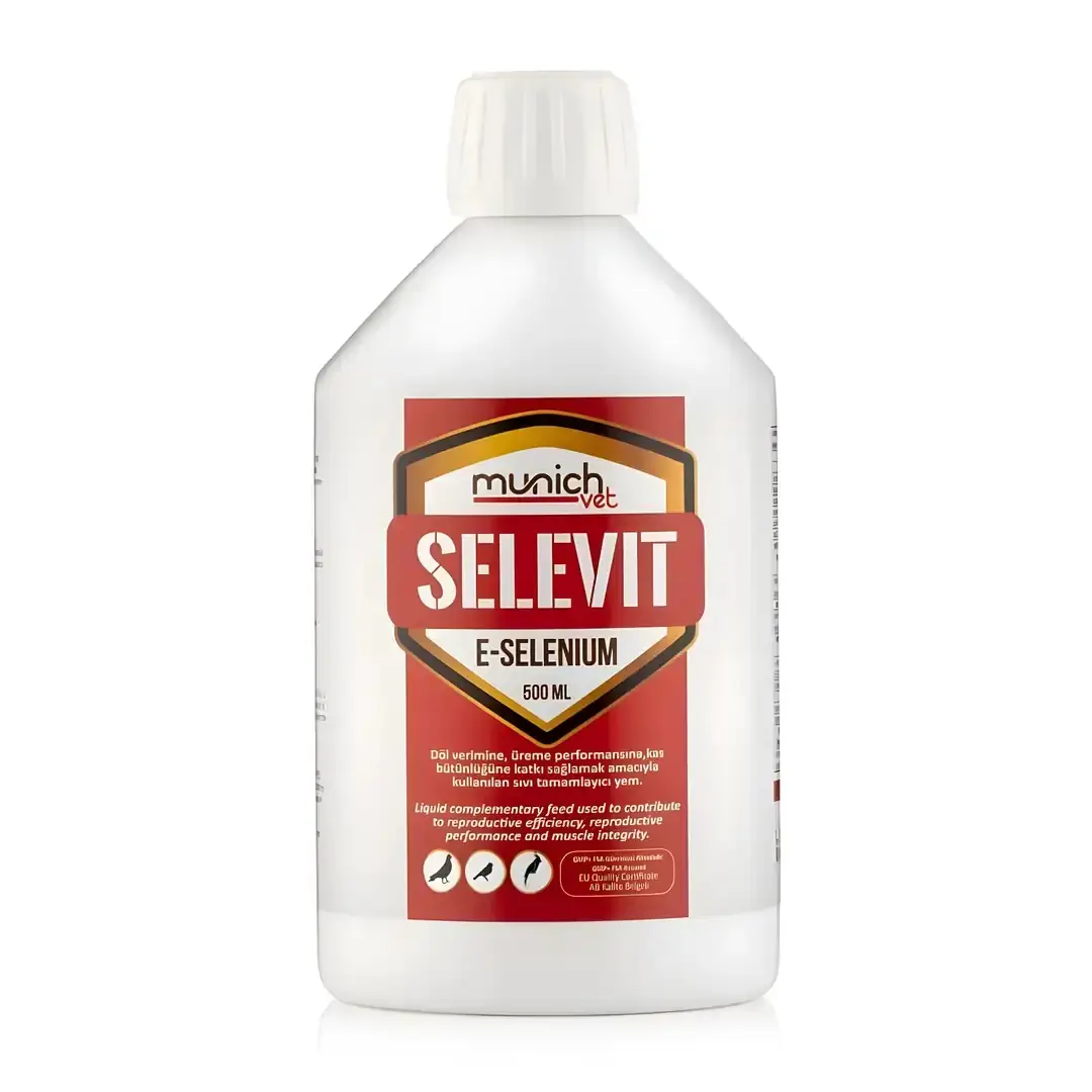 Munich Vet Selevit Üreme Vitamini Selenyum + E Vitamini 500 ML