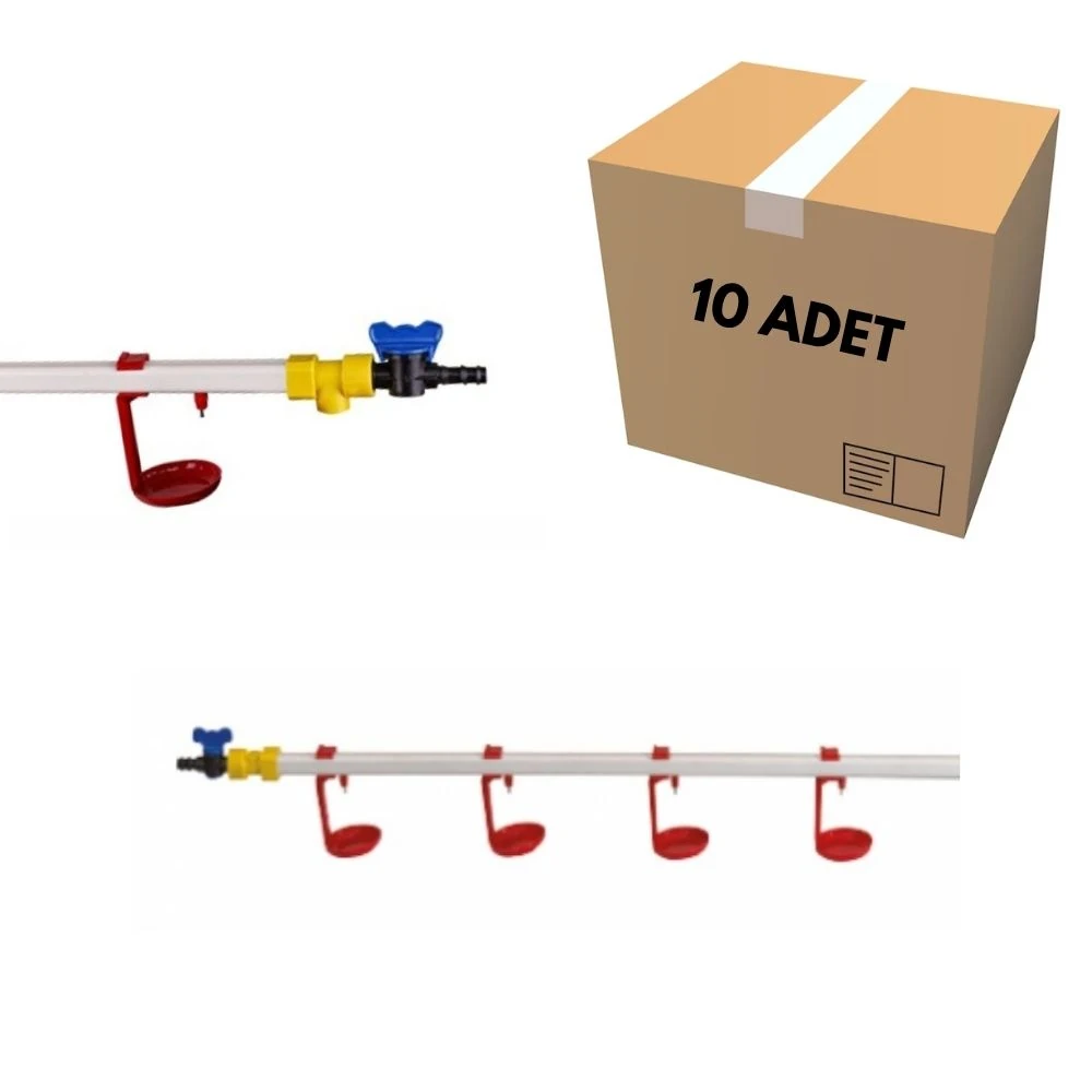 Damlalıklı Nipel Suluk 80 CM (10 Adet)