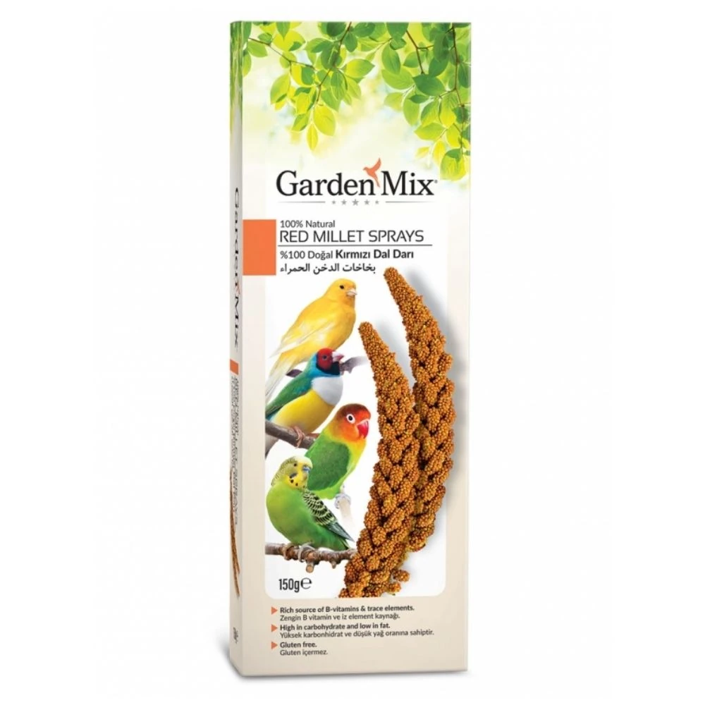Gardenmix Platin Kırmızı Dal Darı 150 GR