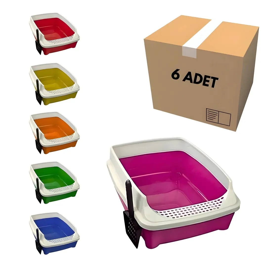 Teras Açık Kedi Tuvaleti Küçük Boy (6 Adet)