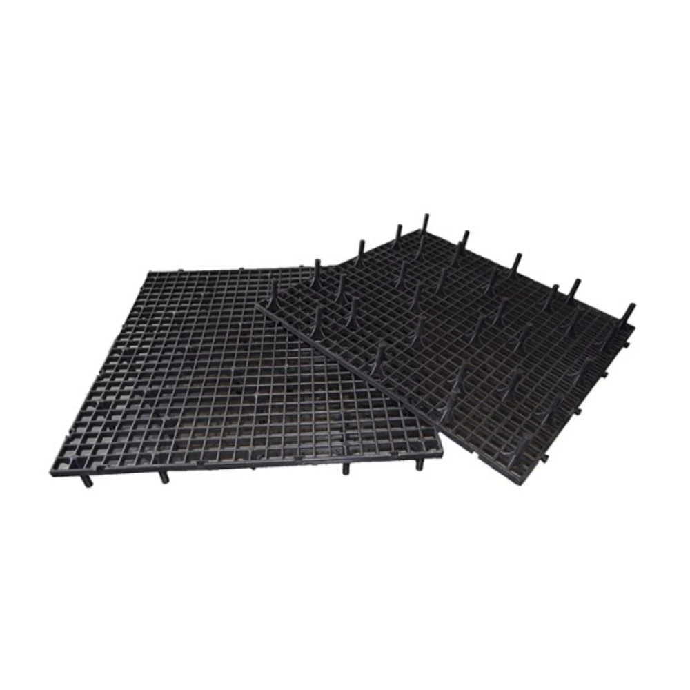 Kümes Yer Izgarası Siyah (Dar Göz) 50x50 -KALIN-