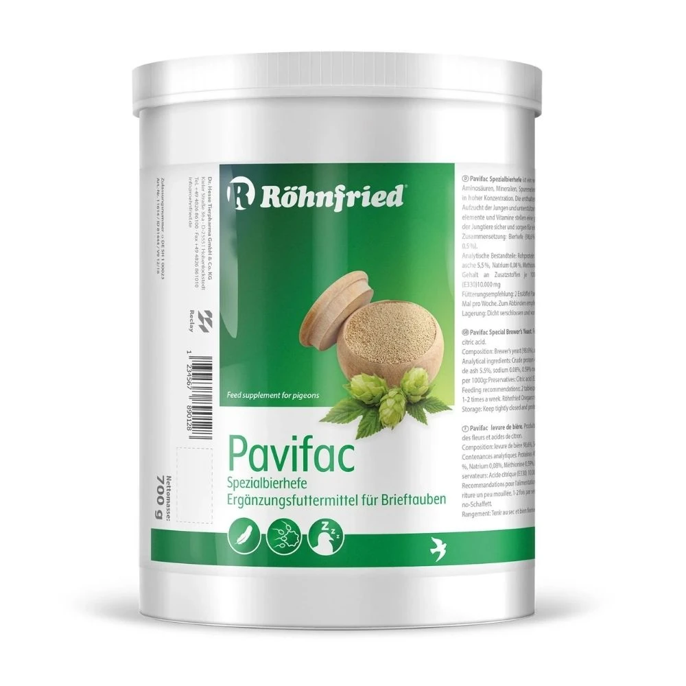 Röhnfried Pavifac Polenli Bira Mayası 700 GR