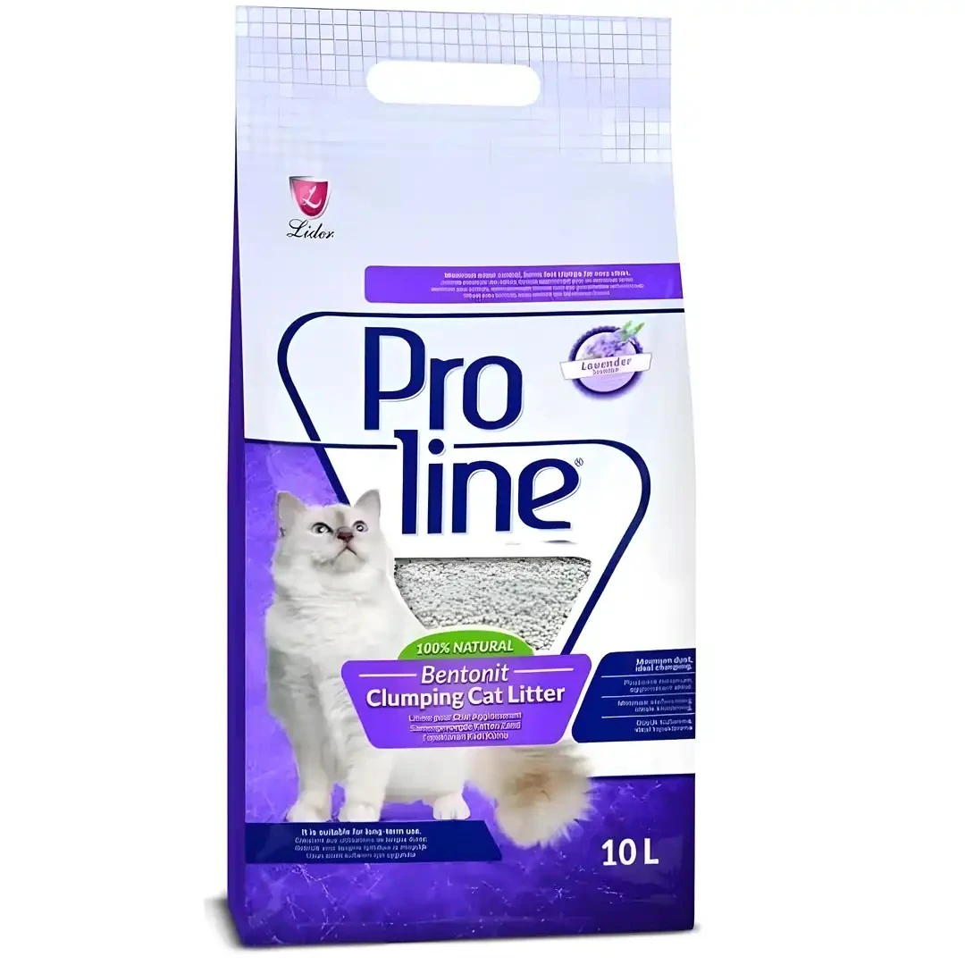 Proline Lavanta Kokulu Kedi Kumu 10 LT