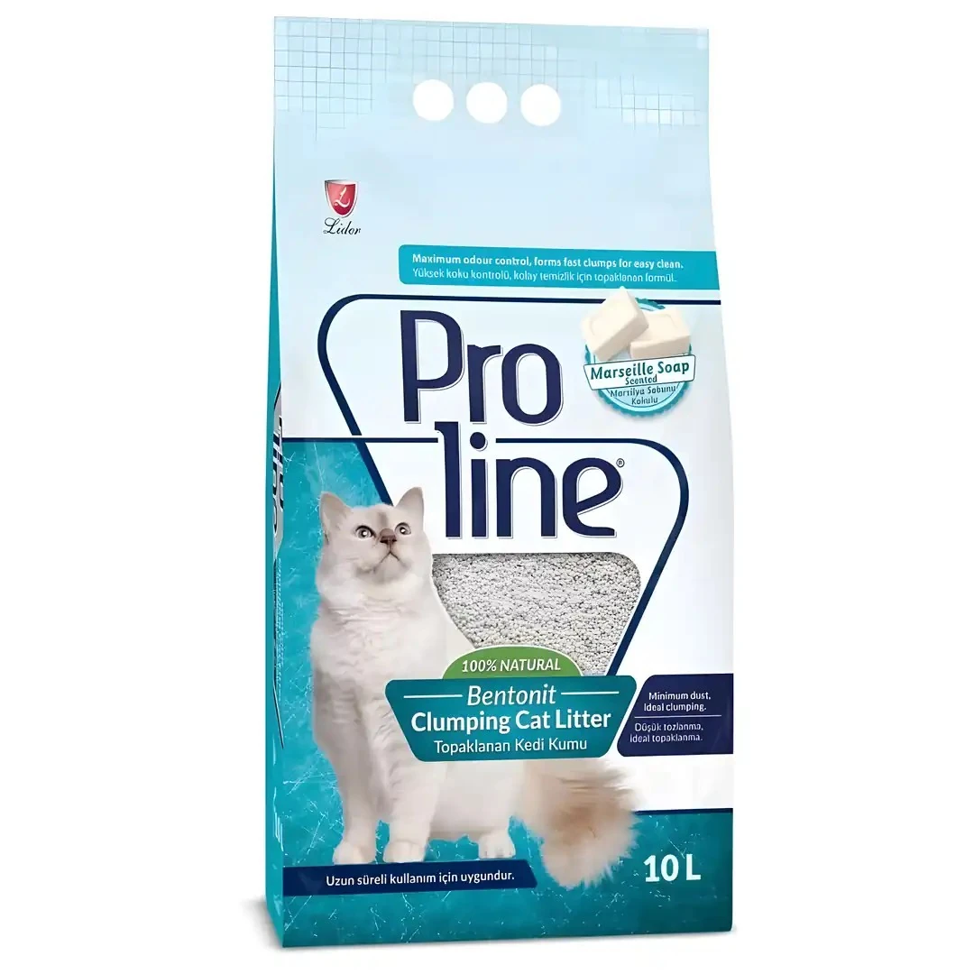 Proline Marsilya Sabun Kokulu Kedi Kumu 10 LT