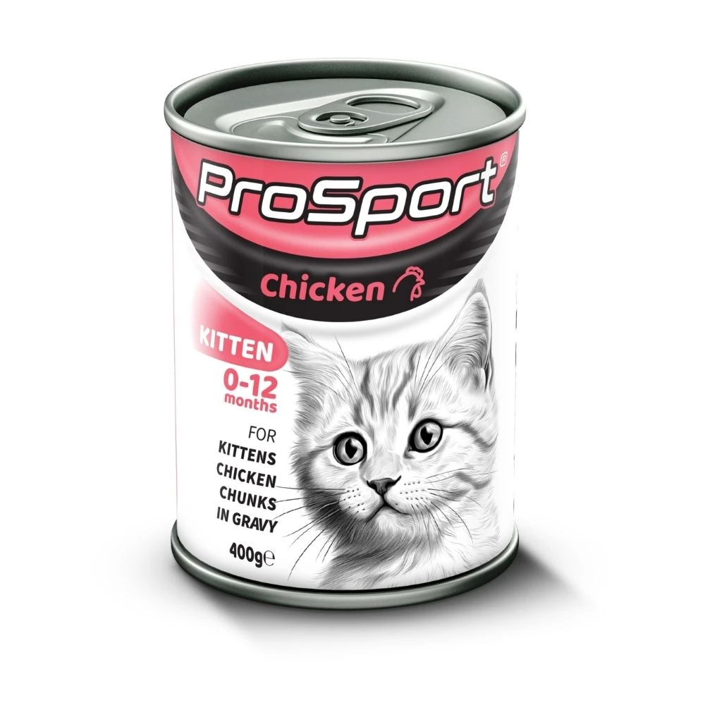 ProSport Tavuk Etli Yavru Kedi Konservesi 400 GR