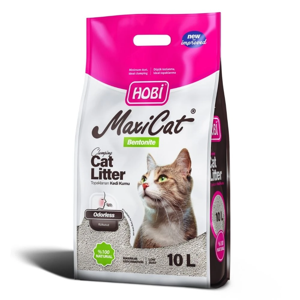 Hobi Maxicat Kokusuz Kedi Kumu 10 LT