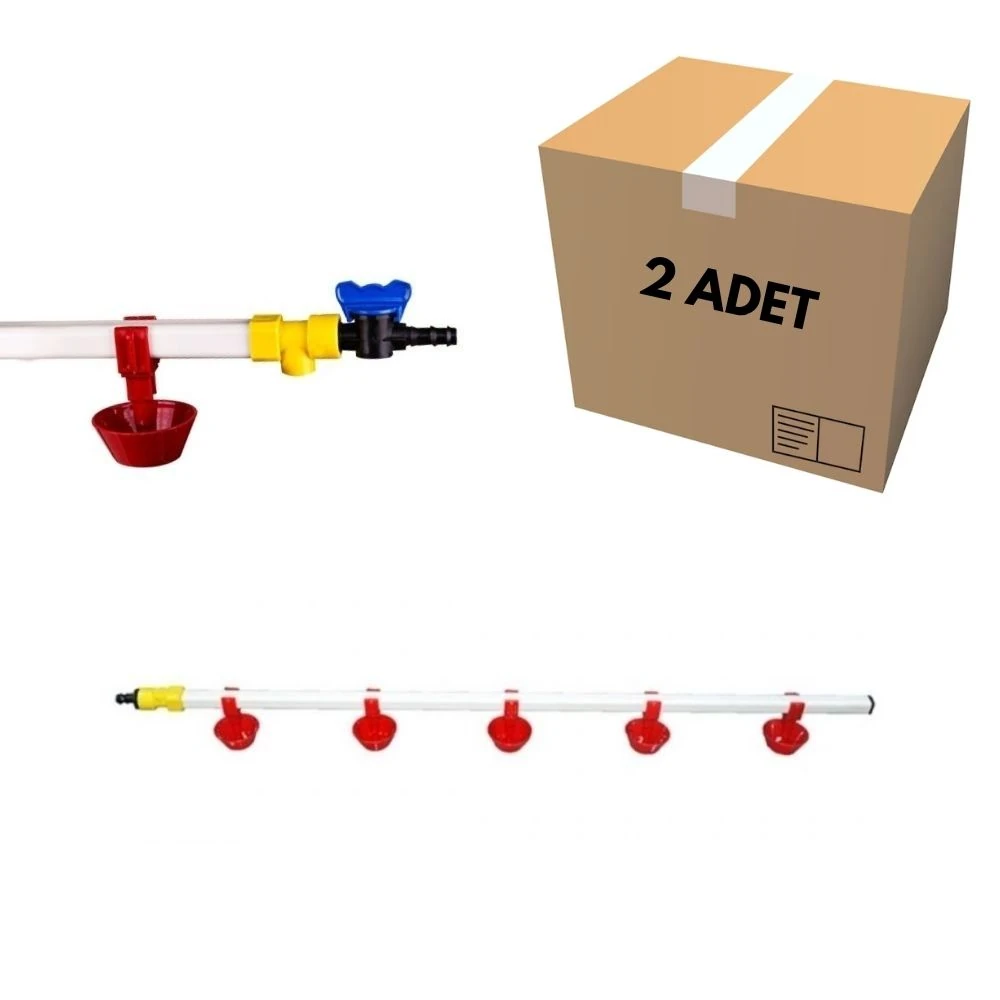 Yaylı Çanaklı Nipel Suluk 100 CM (2 Adet)