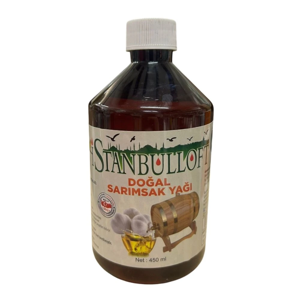 İstanbulloft Doğal Sarımsak Yağı 450 ML