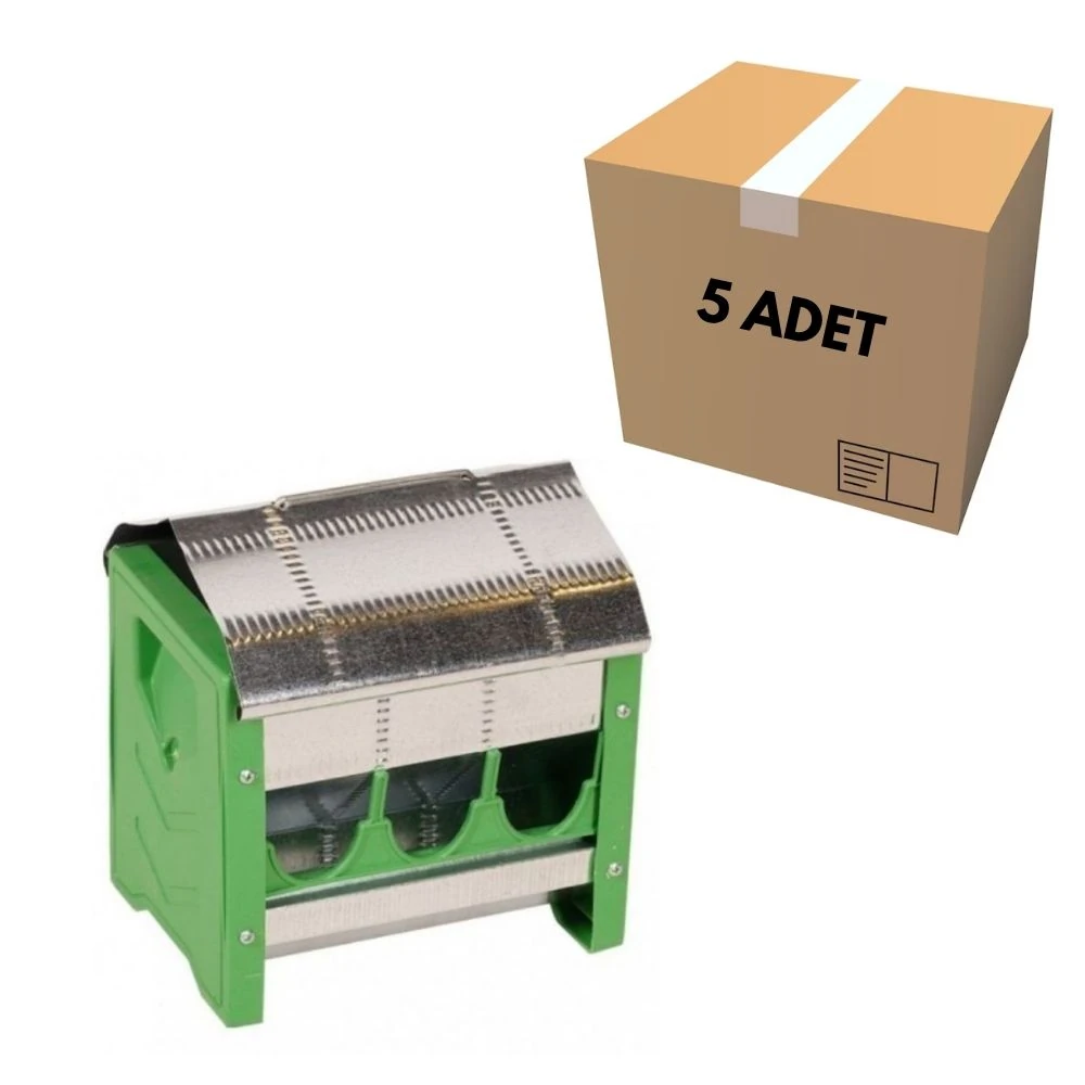 Çekmeceli Metal Yemlik 20 CM (5 Adet)