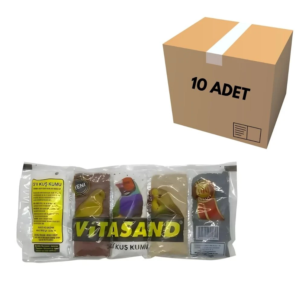 Vitasand 5'li Kuş Kumu (10 Adet)