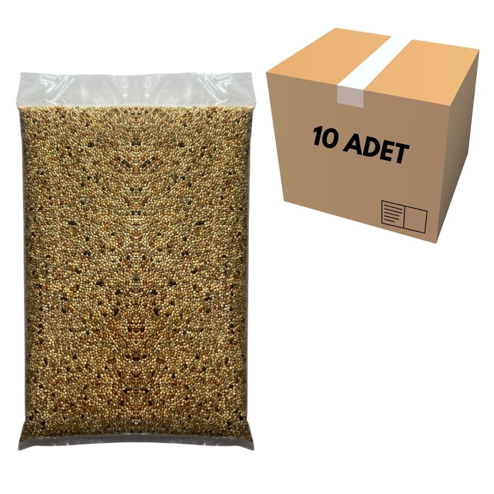 Lüks Muhabbet Kuşu Yemi 10x1kg