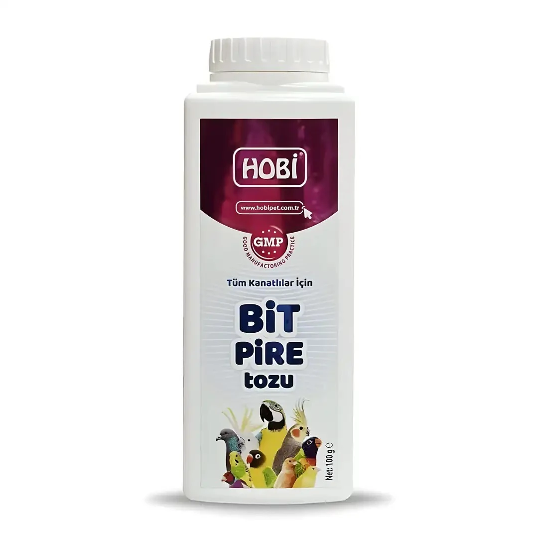 Hobi Kanatlılar İçin Bit Pire Tozu 100 GR
