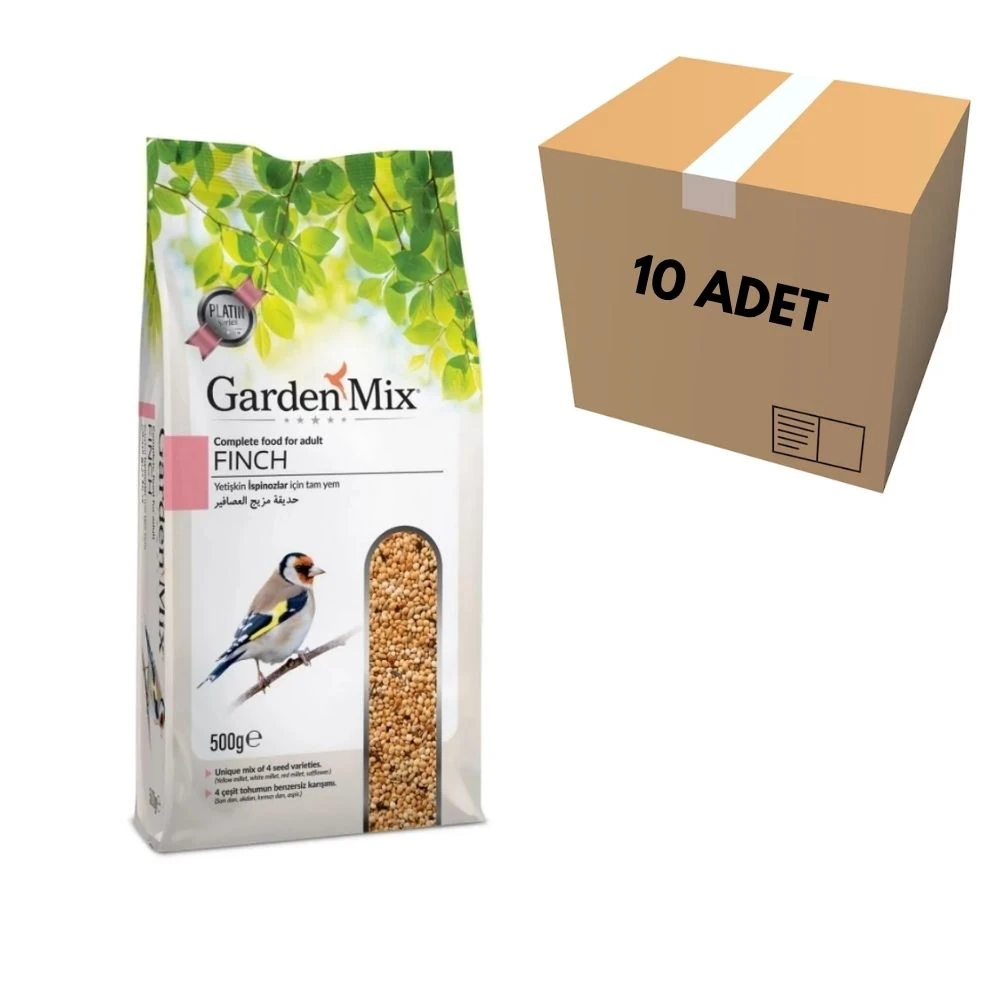 Gardenmix Platin Finch Yemi 500 GR (10 Adet)