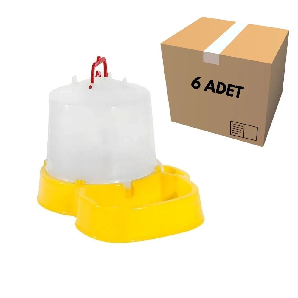 Kedi & Köpek Su Kabı 8 LT (6 Adet)