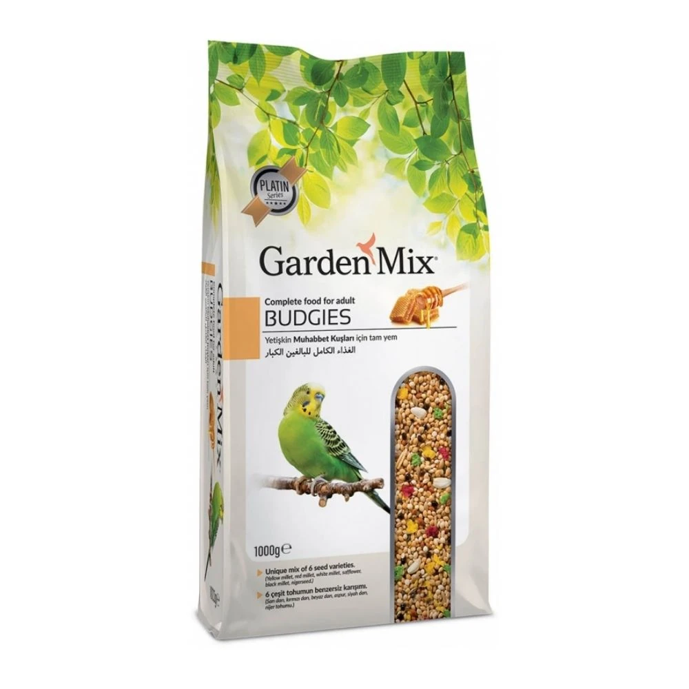 Gardenmix Platin Ballı Muhabbet Kuş Yemi 1 KG