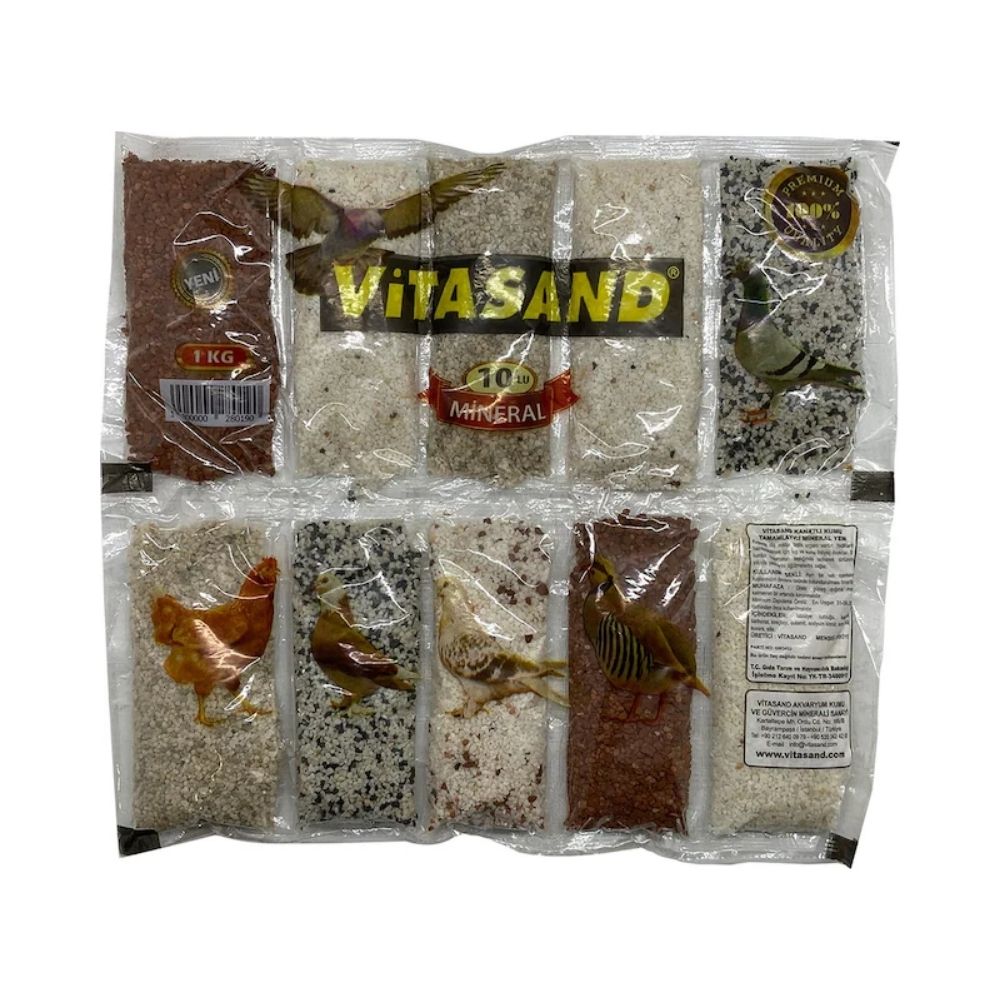 Vitasand Kuş Kumu 10 Bölmeli (20 Adet)