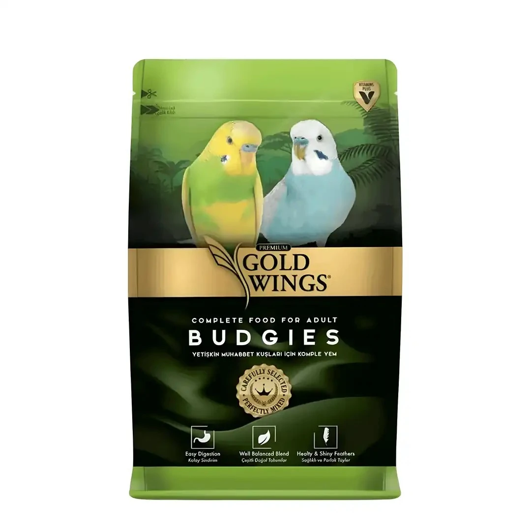 Gold Wings Premium Muhabbet Kuşu Yemi 1 KG