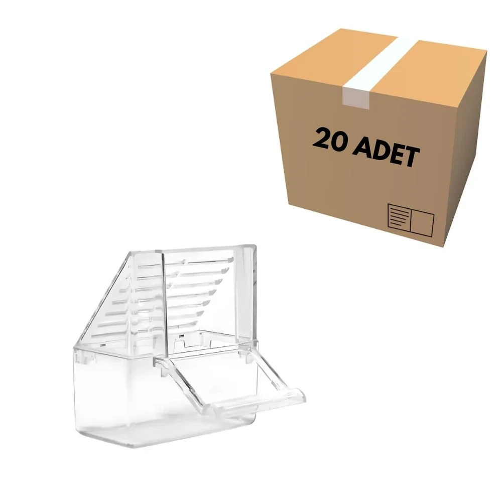 Klasik Kafes Yemlik Şeffaf (20 Adet)