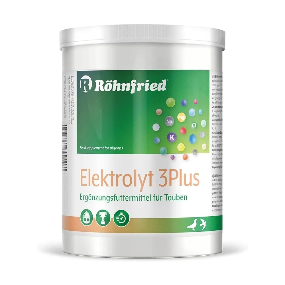 Röhnfried Elektrolyt 3 Plus Kombine Elektrolit Karışımı 600 GR