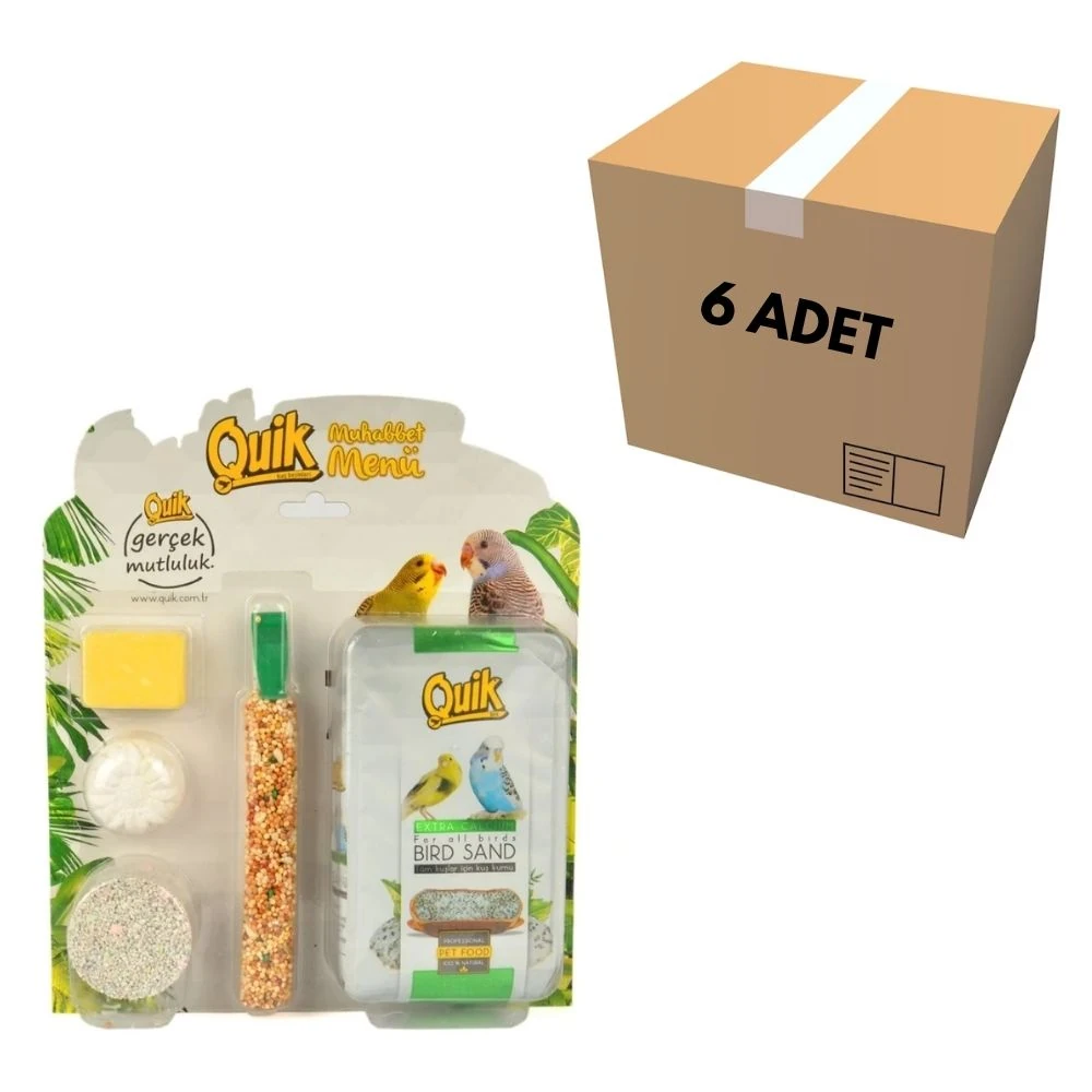 Quik Muhabbet Menü (6 Adet)