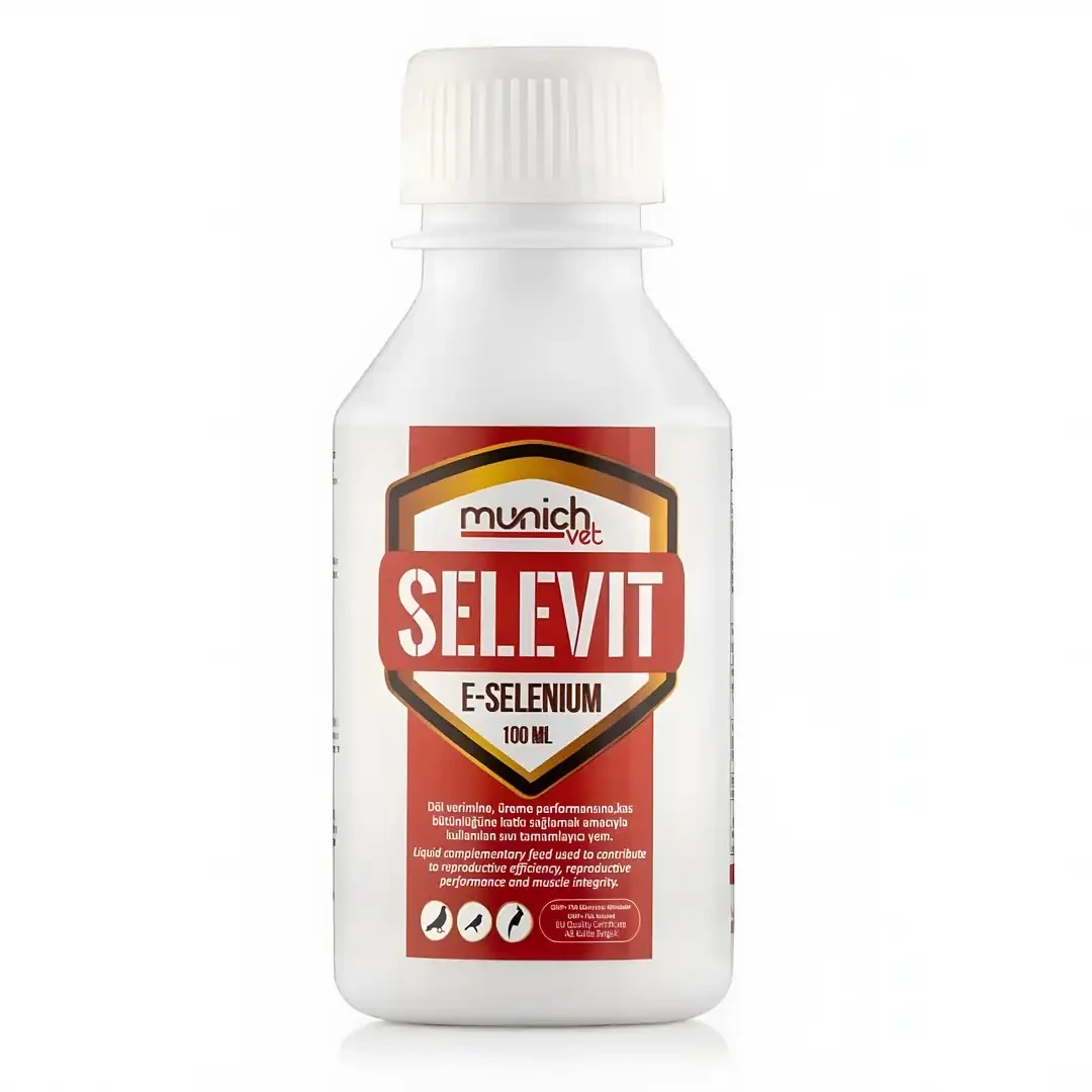 MunichVet Selevit Üreme Vitamini Selenyum + E Vitamini 100 ML