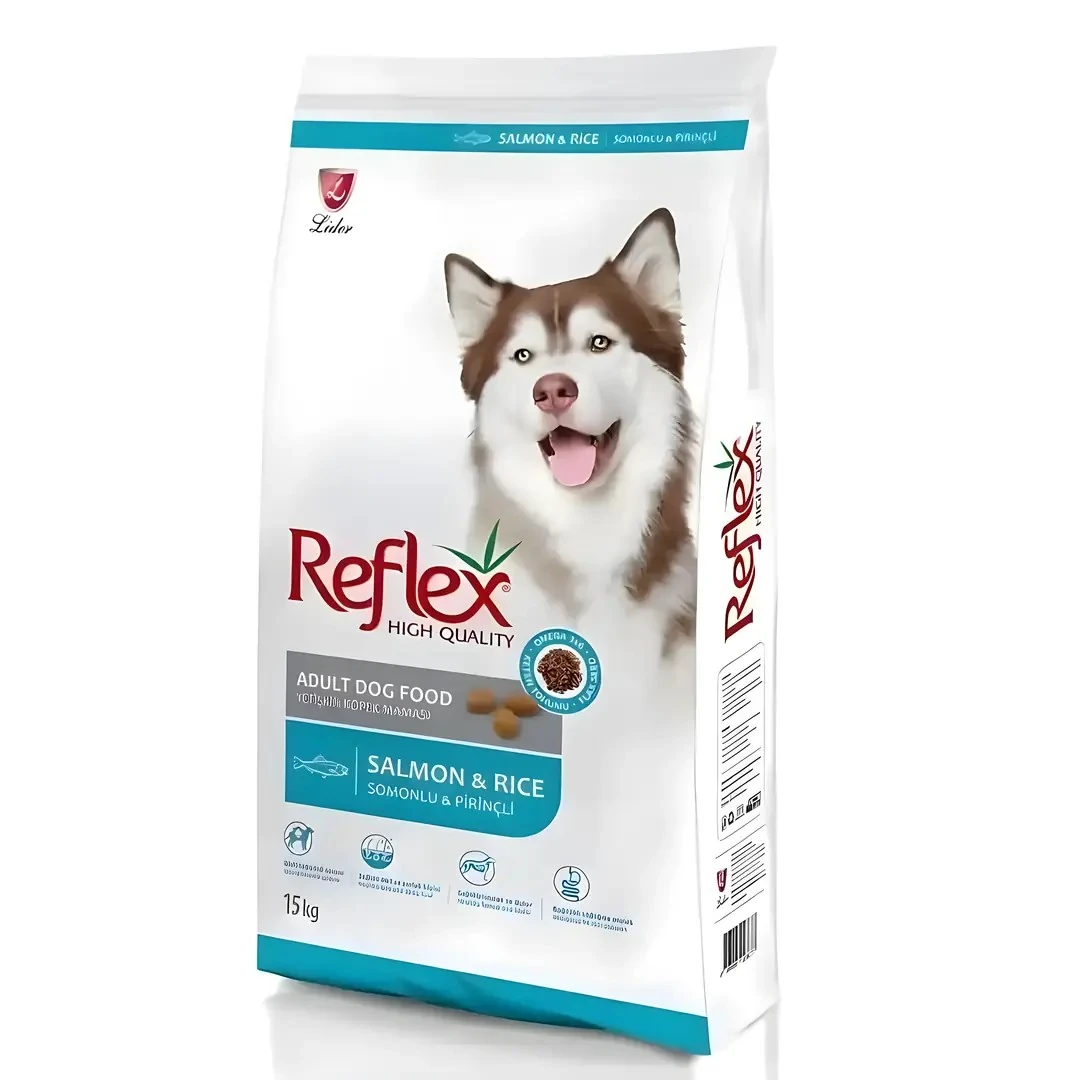 Reflex Somonlu Yetişkin Köpek Maması 15 KG