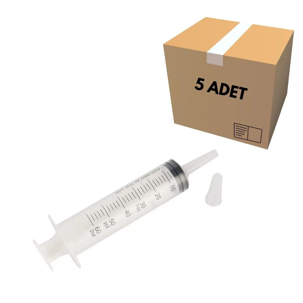 Plastik Besleme Enjektörü (5 Adet)