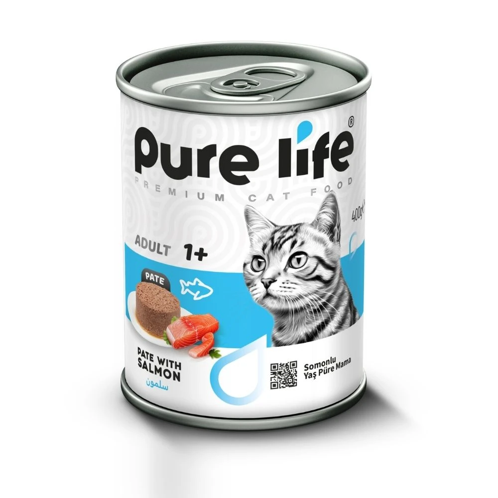Purelife Somonlu Kedi Konservesi 400 GR