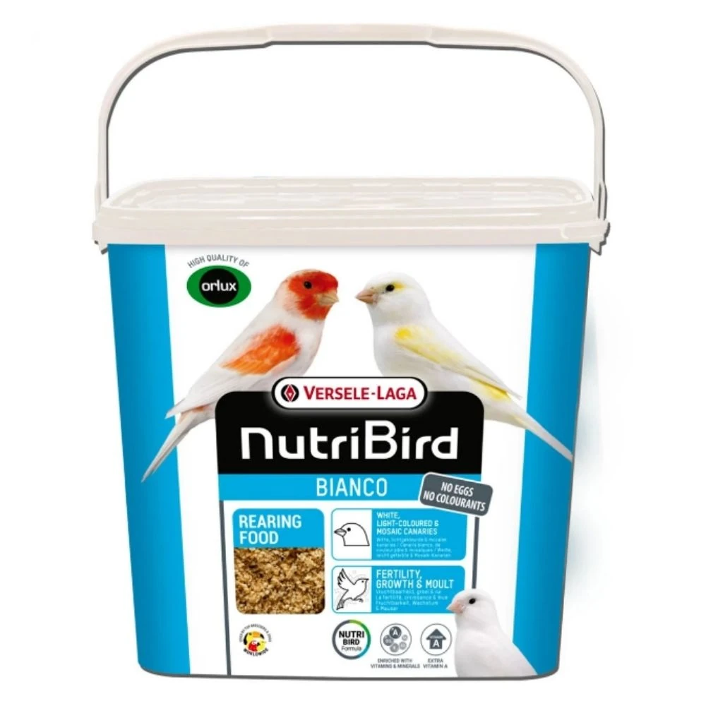 Versele Laga Nutribird Bianco Beyaz Renk Yumurtasız Nemli Kanarya Maması 4 KG