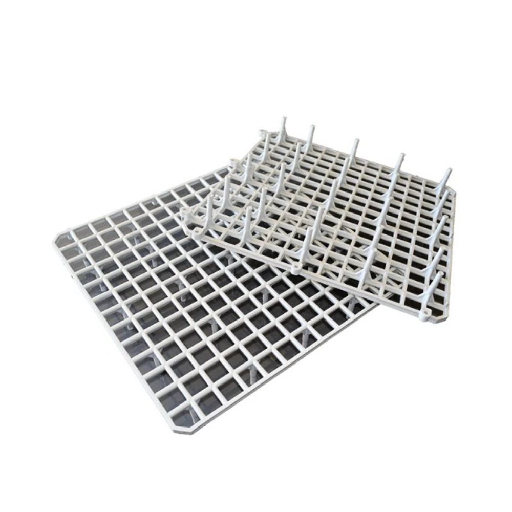 Kümes Yer Izgarası Gri (Geniş Göz) 50X50