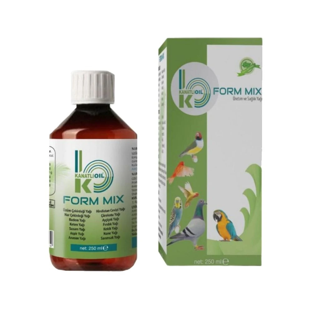 Kanatlı Oil Form Mix Üretim ve Sağlık Yağı 250 ML