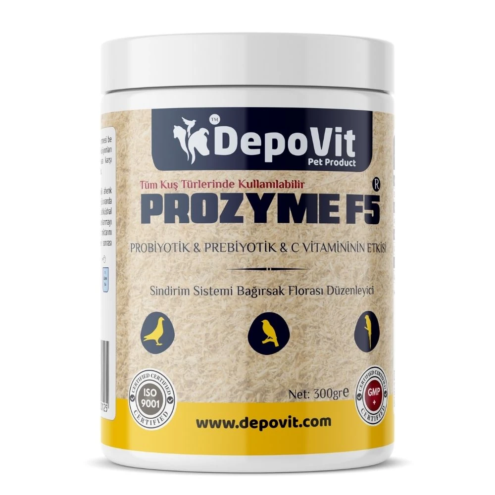 Depovit Prozyme F5 Probiyotik ve Multienzimler 300 GR