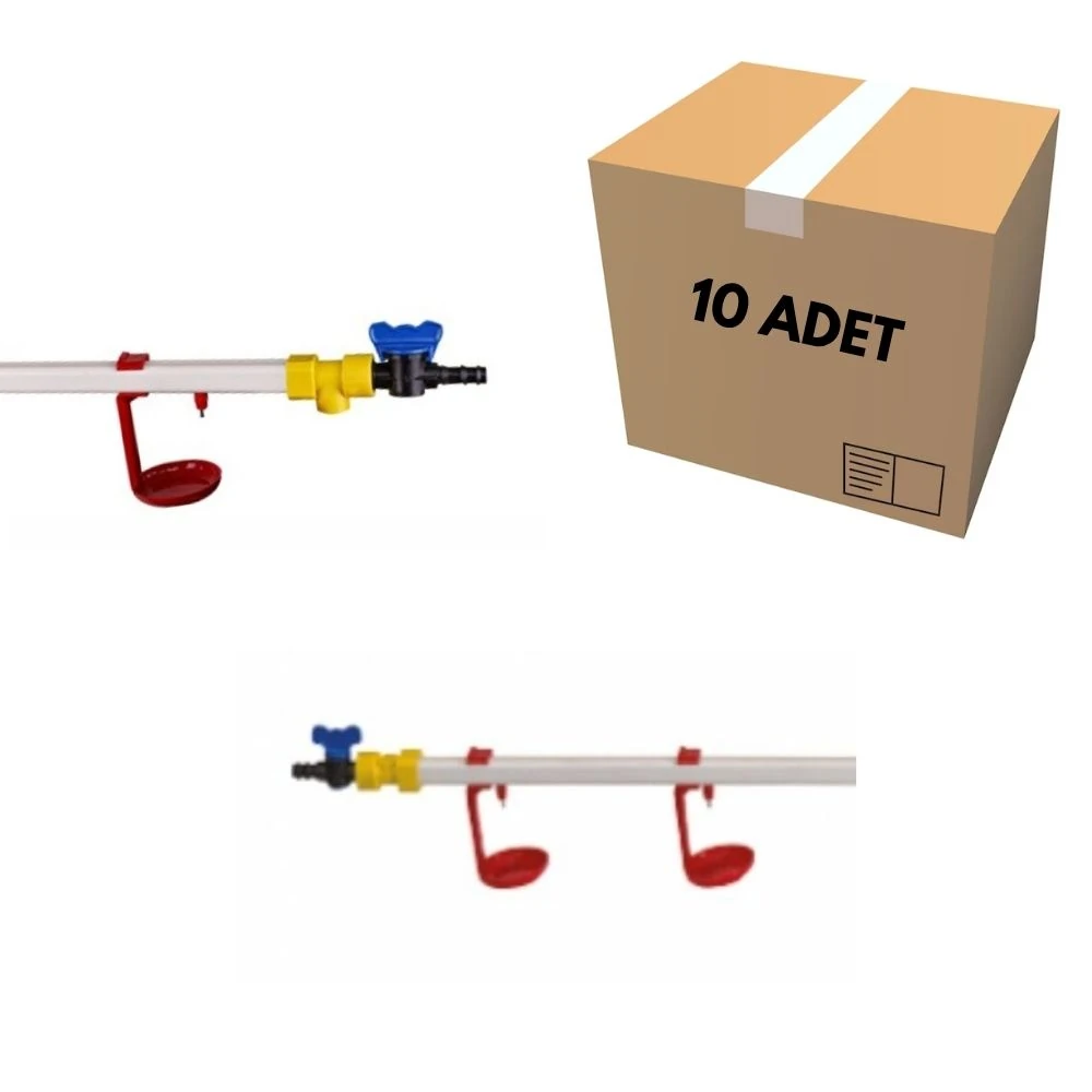 Damlalıklı Nipel Suluk 40 CM (10 Adet)