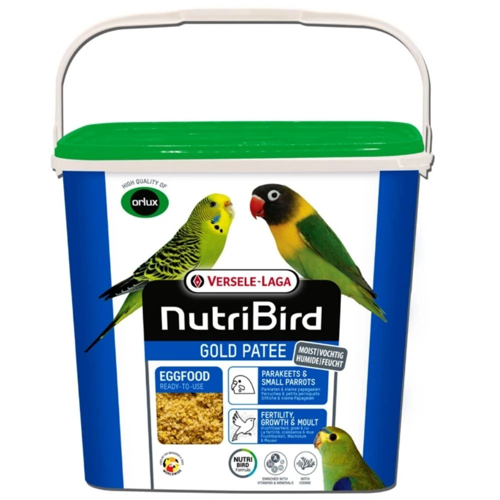 Versele Laga Nutribird Gold Patee Ballı Yumurtalı Muhabbet Kuşu Maması 5 KG