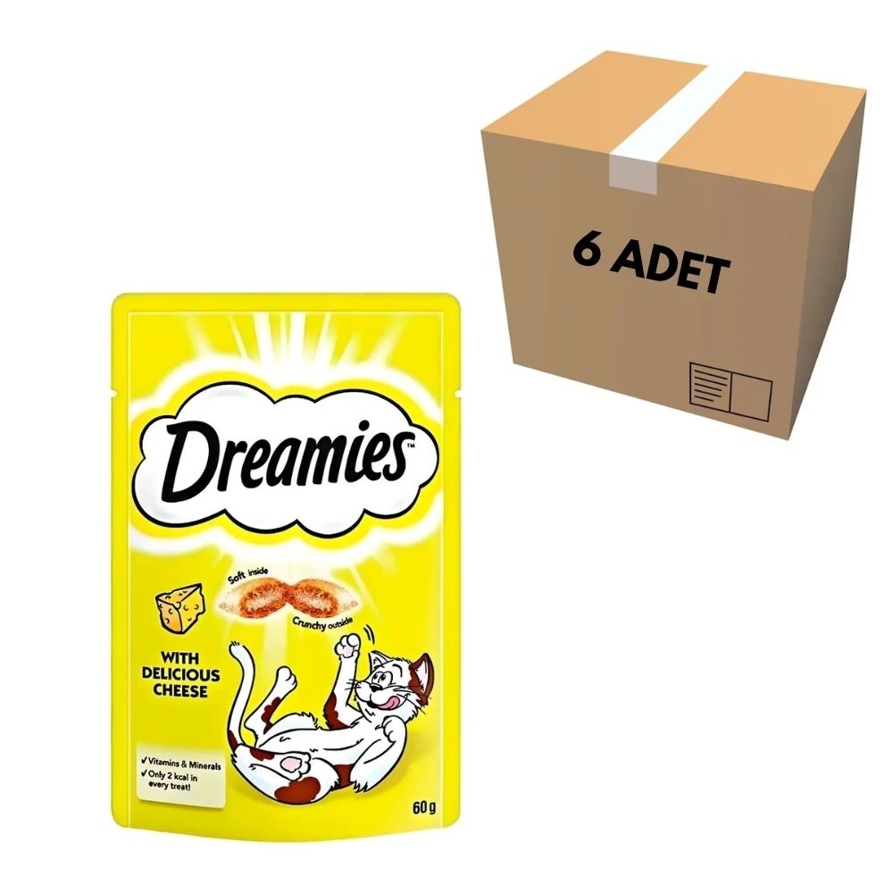 Dreamies Peynirli Kedi Ödülü 60 GR (6 Adet)