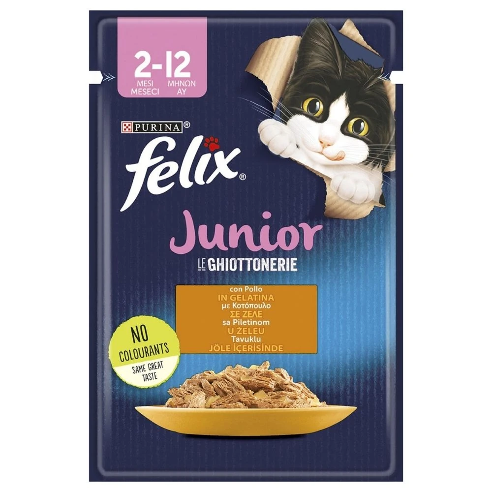 Purina Felix Tavuklu Yavru Kedi Pouch 85 GR