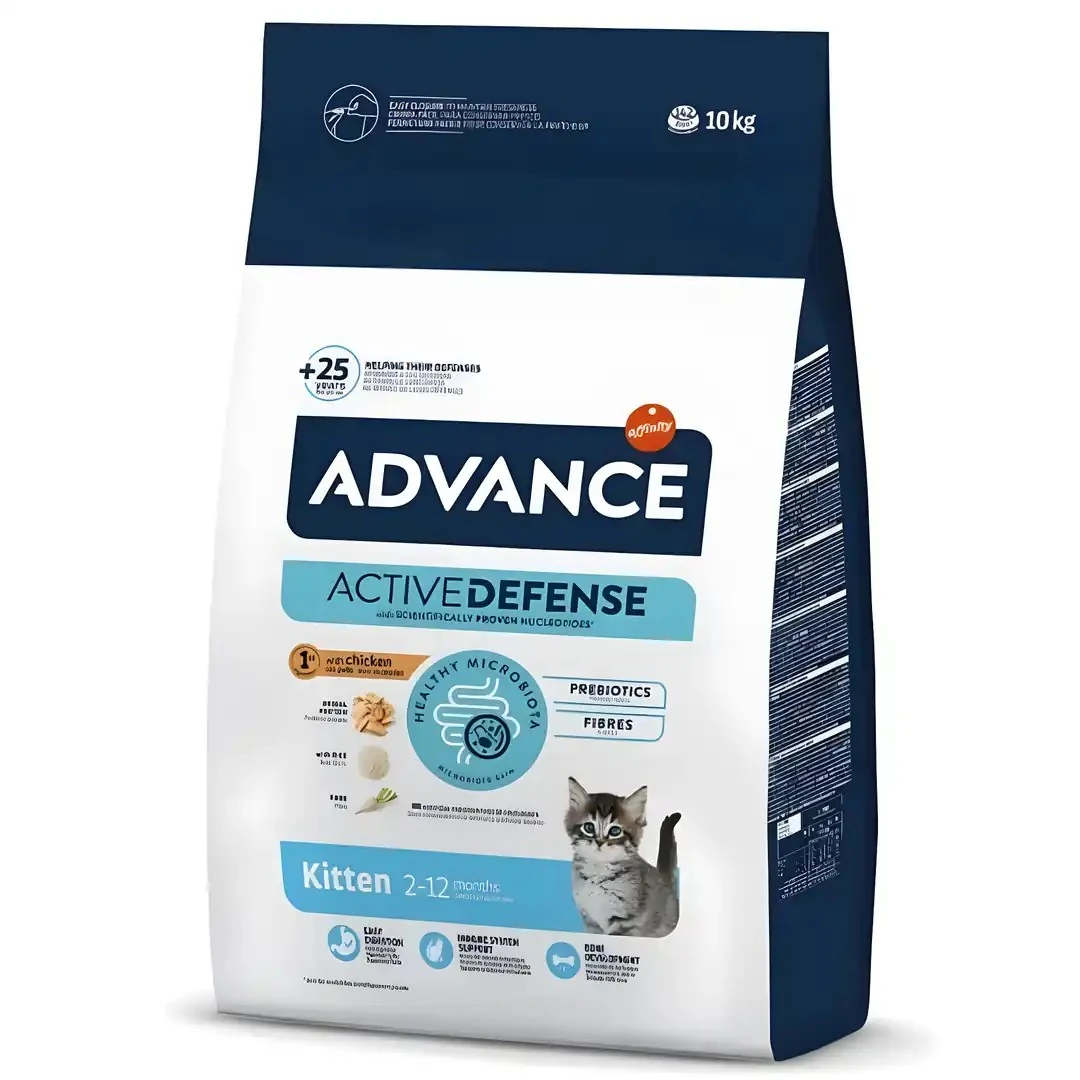 Advance Sensitive Tavuklu & Pirinçli Yavru Kedi Maması 10 KG