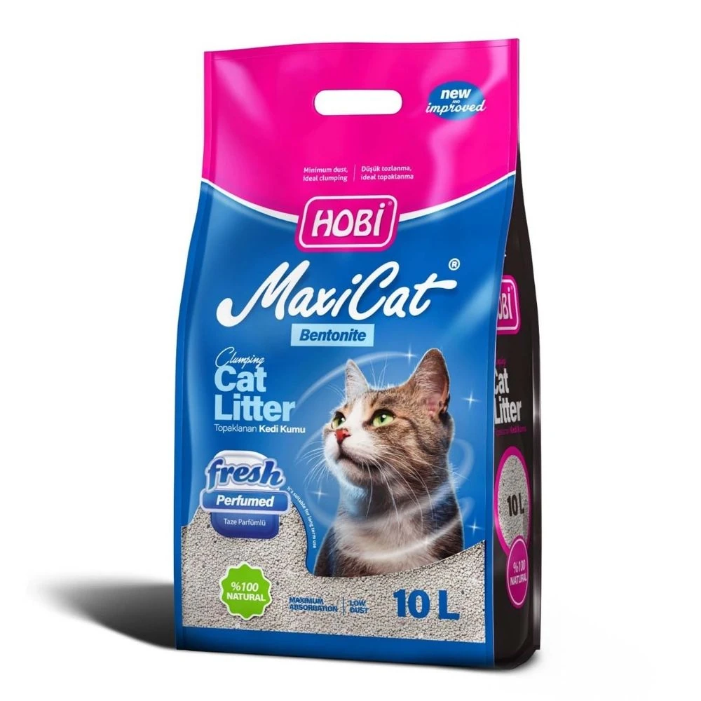 Hobi Maxicat Fresh Parfüm Kedi Kumu 10 LT