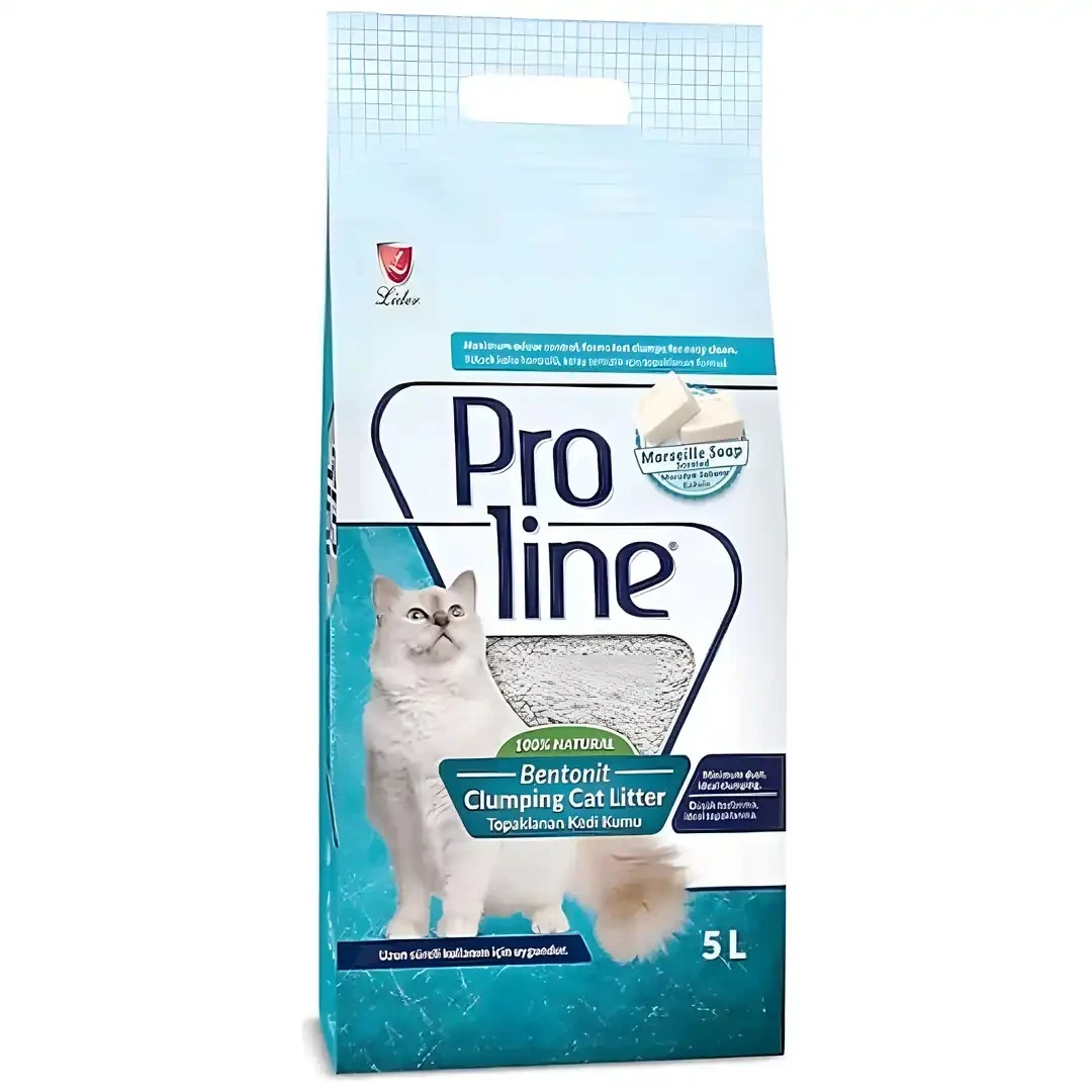 Proline Marsilya Sabun Kokulu Kedi Kumu 5 LT