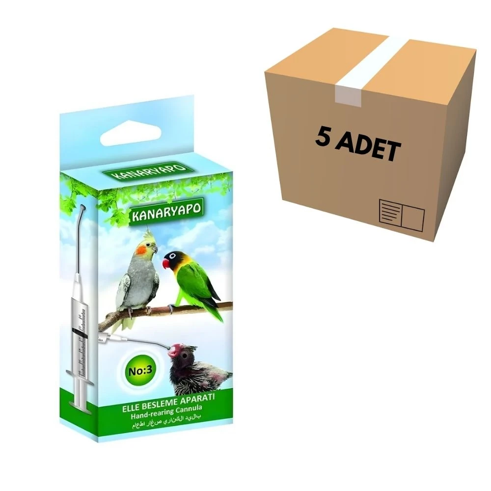 Elle Besleme Aparatı No:3 (5 Adet)