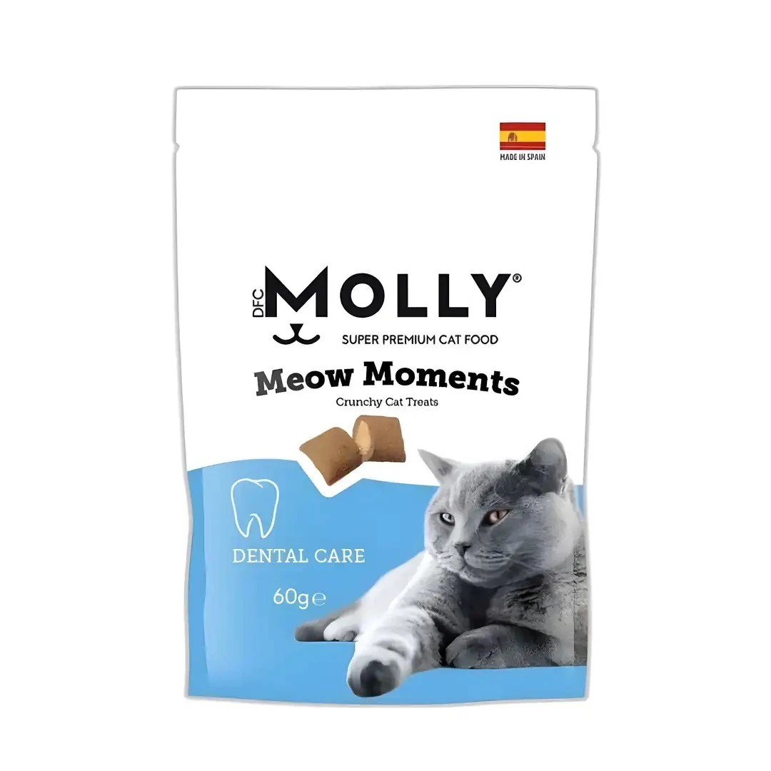 Molly Meow Moments Dental Care Diş Bakımı İçin Kedi Ödül Maması 60 GR