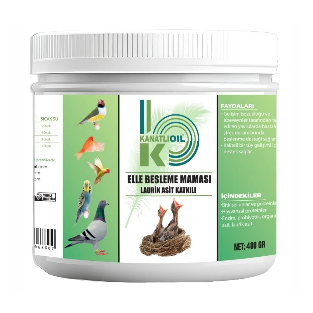 Kanatlı Oil Elle Besleme Maması 400 GR