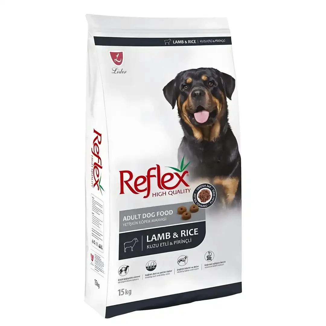 Reflex Kuzu Etli Yetişkin Köpek Maması 15 KG