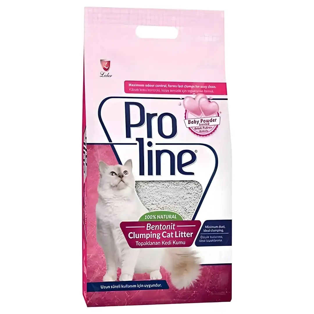 Proline Bebek Pudra Kokulu Kedi Kumu 5 LT