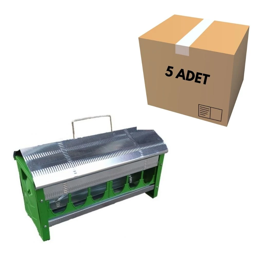 Çekmeceli Metal Yemlik 40 CM (5 Adet)