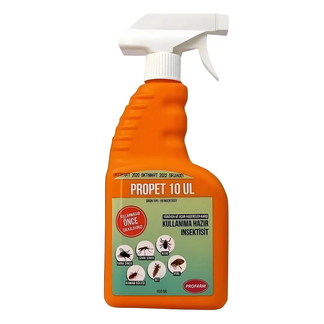 Profarm Propet 10 UL Kullanıma Hazır Sprey Böcek İlacı 400 ML