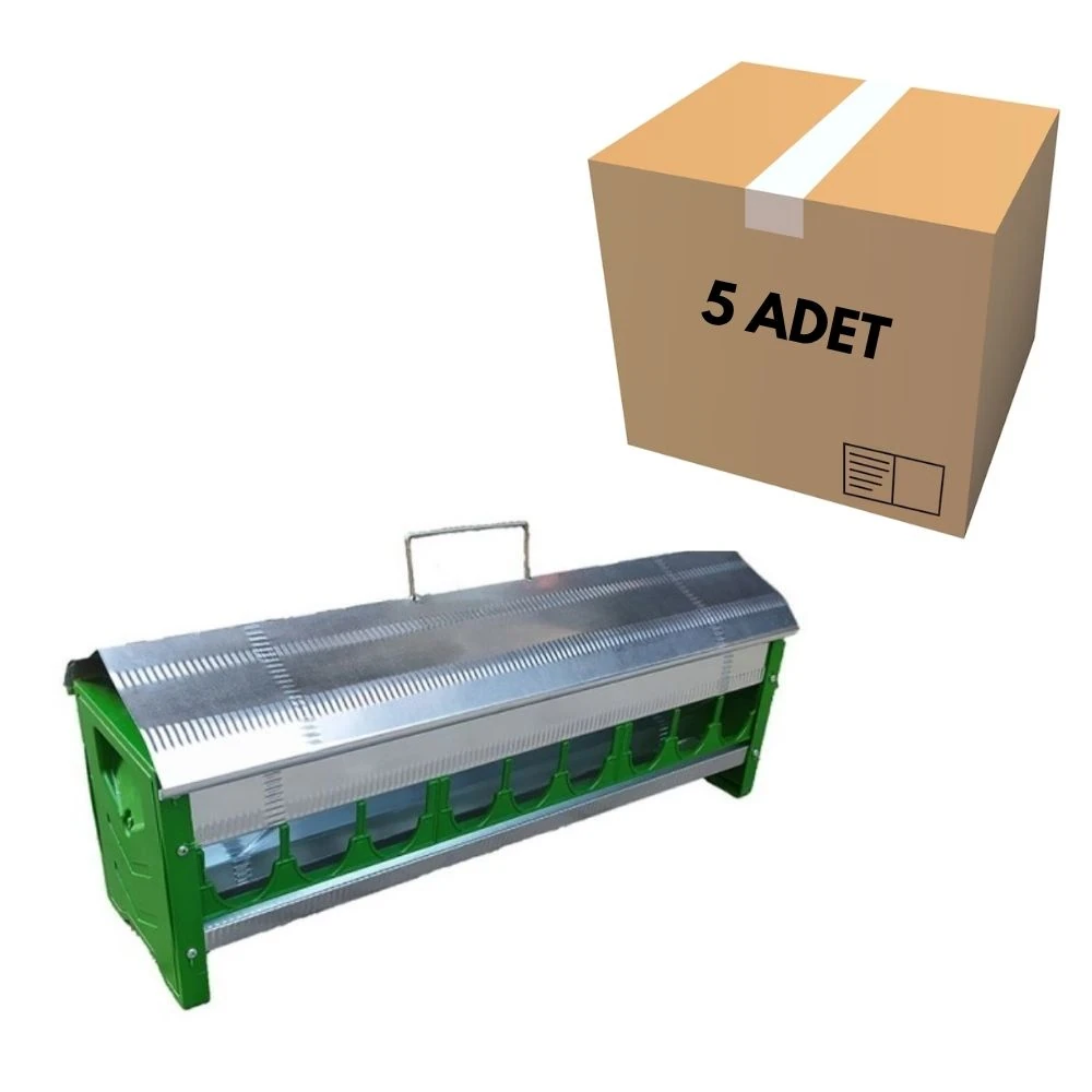 Çekmeceli Metal Yemlik 60 CM (5 Adet)