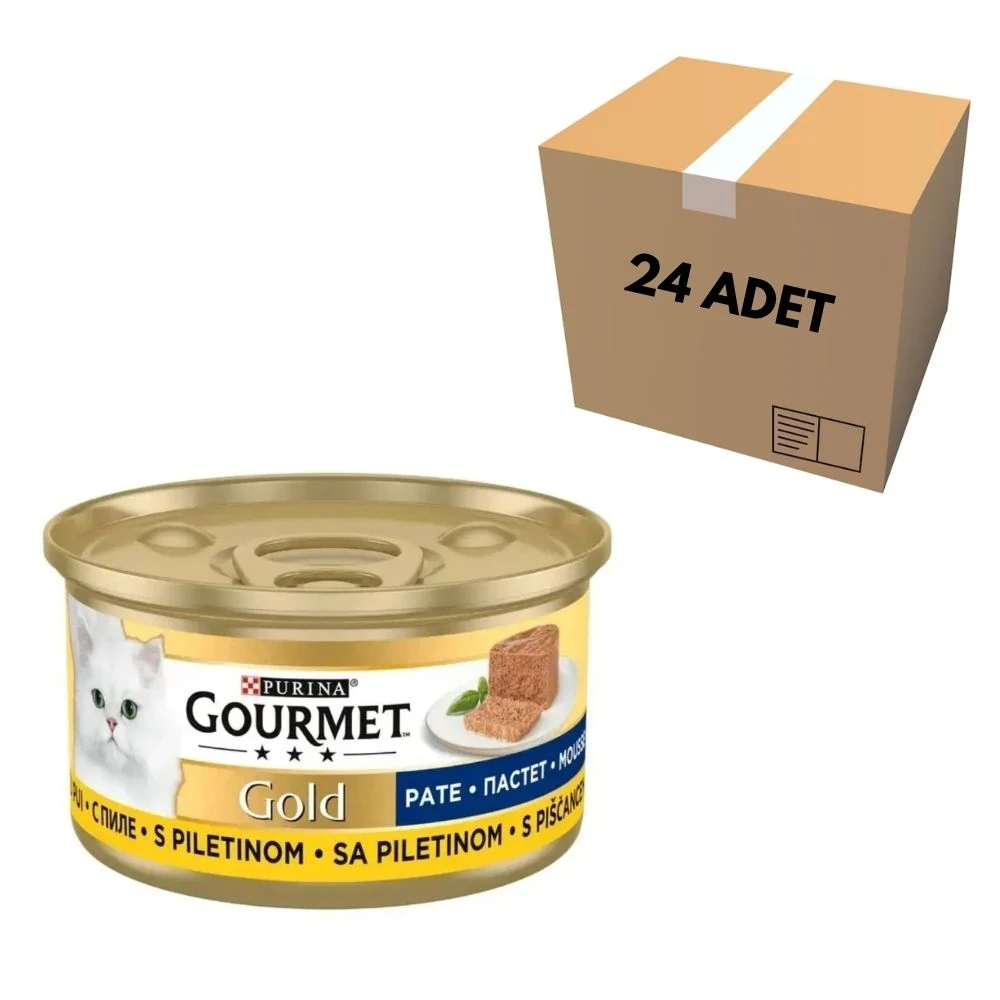 Purina Gourmet Tavuklu Kedi Yaş Mama 85 GR (24 Adet)